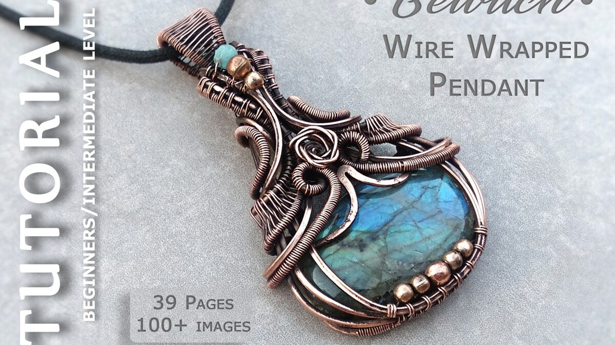  Wire Wrapping for Beginners DIY KIT, Learn Wire Wrap