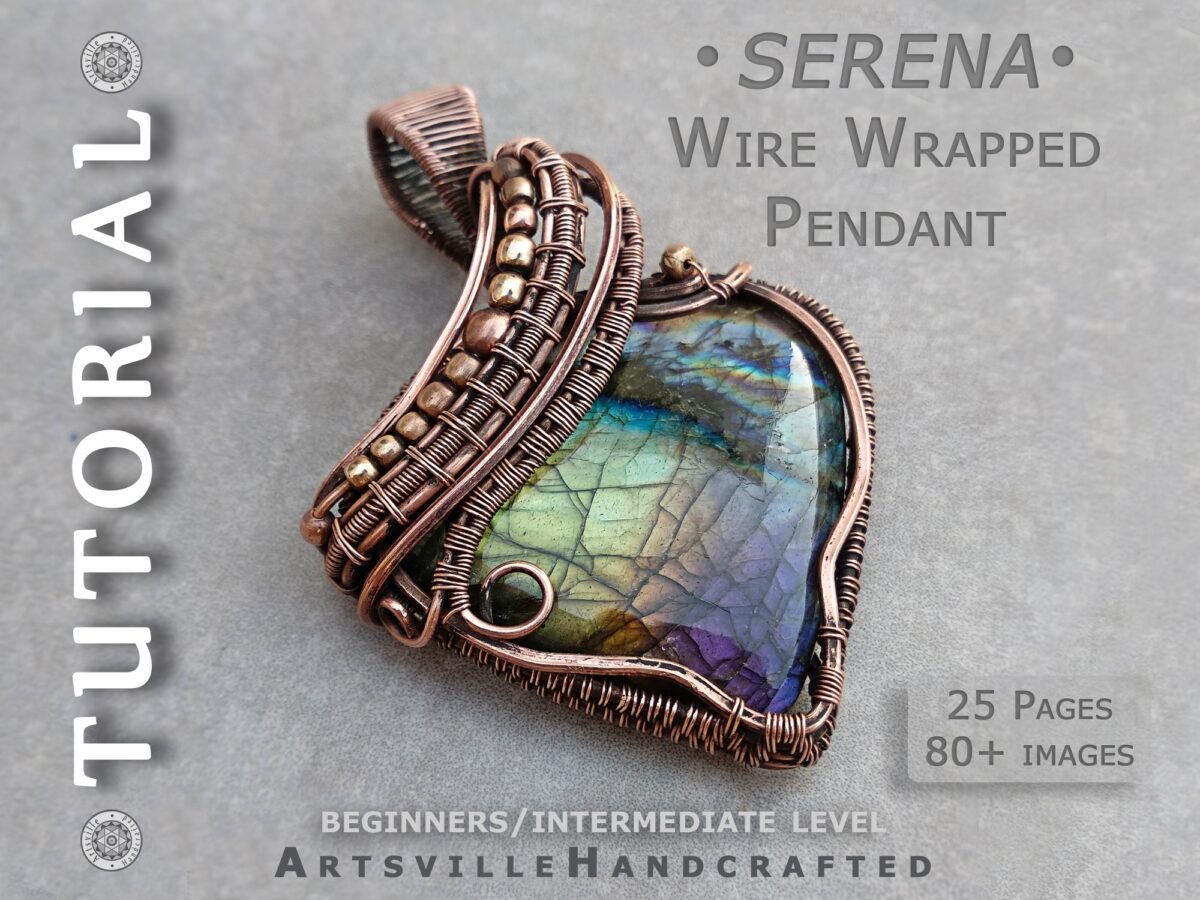 Wire Wrapping Book Jewelry Making Create Arwen Pendant using Wire Weaving  Technique: Complete Step-by-Step Tutorial to Create Arwen, A Wire Wrapped 