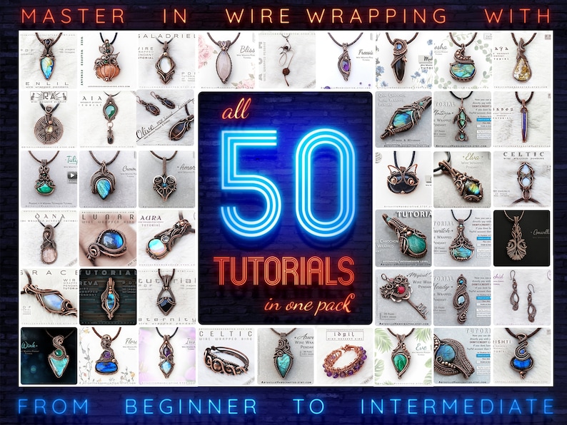 Learn Wire Wrapped REVA Pendant-Tutorial-Wire Wrap Jewelry Making