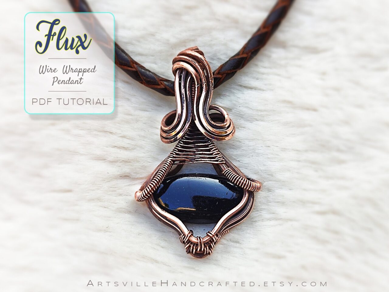 Flux: Wire Wrap Tutorial, Wire Wrapped Pendant Tutorial, Wire Jewelry ...