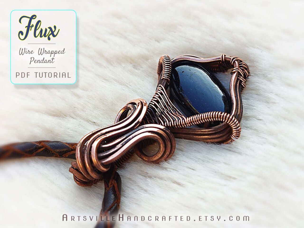 Flux: Wire Wrap Tutorial, Wire Wrapped Pendant Tutorial, Wire Jewelry ...