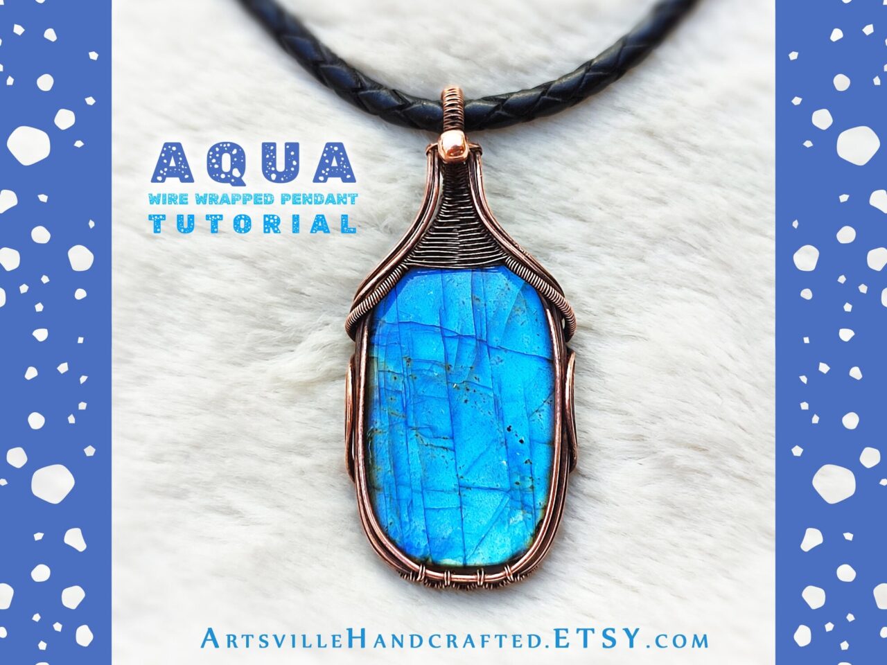 Aqua: Wire Wrap Pedant Tutorial, Wire Wrapping Tutorial, Wire Work ...