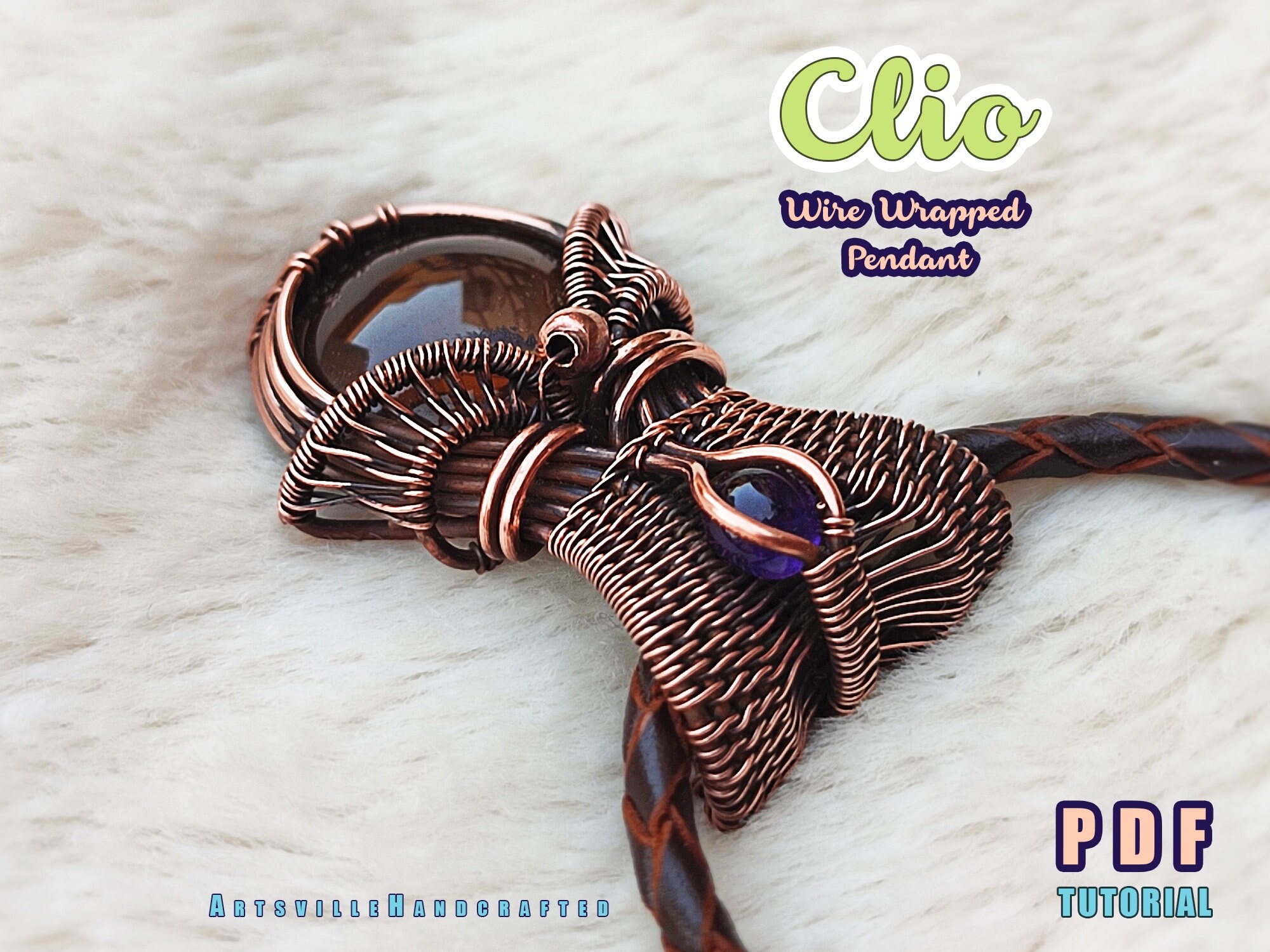 il_fullxfull.5110660812_9h7y.jpg Create wire wrap pendants, learn wire wrapping, wire wrap tutorial, PDF tutorial, instructions for beginners