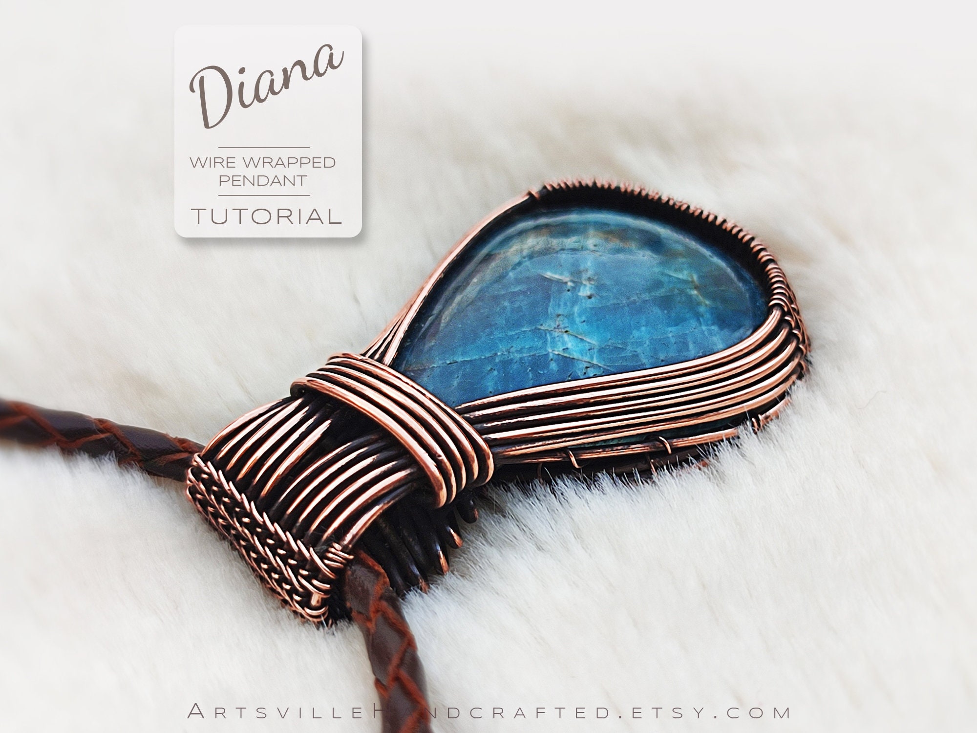 il_fullxfull.5847844405_ox6s.jpg Wire art tutorial, wire wrapping for beginners, PDF instructions, wire wrap tutorials, artsvillehandcrafted